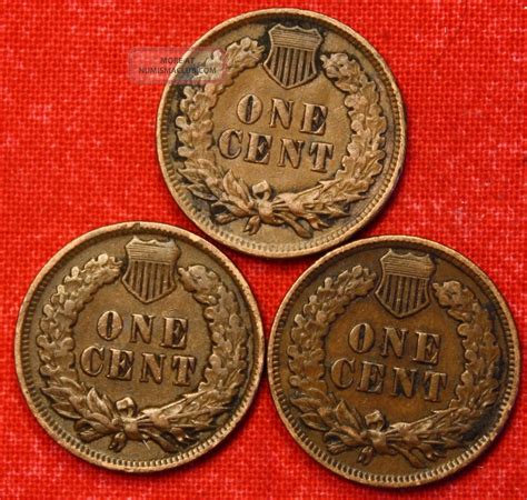 1900 1901 1902 Indian Head Cent Penny Vf Collector Coin Check Out Store