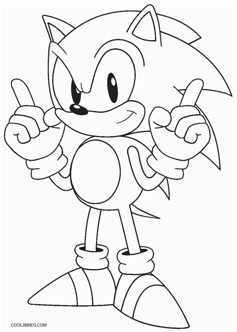 Dibujos De Sonic Para Colorear Colorear