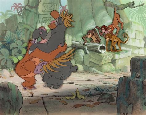 Walt Disneys “the Jungle Book” I Wanna Be Like You Baloo And King