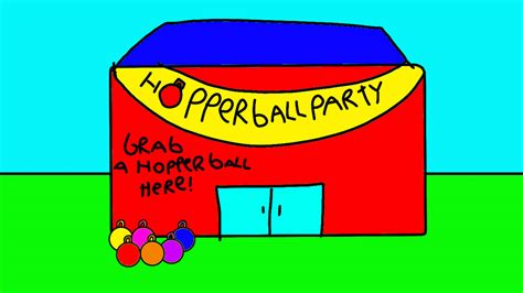 Hopper ball party house by Robbyskylark on DeviantArt