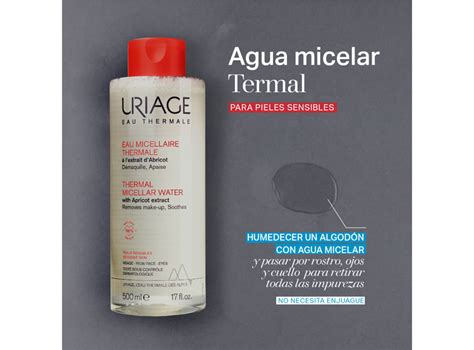 Ripley Agua Micelar Termal Piel Sensible Ml Uriage