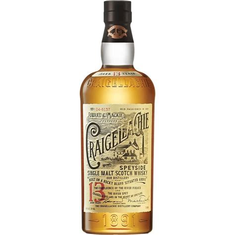 Craigellachie Year Old Speyside Single Malt Scotch Whisky Ml