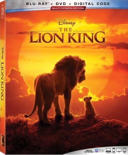 The Lion King (2019 - Blu-Ray/DVD/Digital Code), 1 ct - Pick ‘n Save