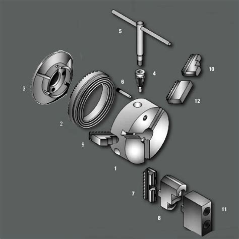 Platos Universales Mk Garras Monoblock Acero Din