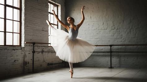 Premium Photo Young Graceful Female Ballet Dancer Or Classic