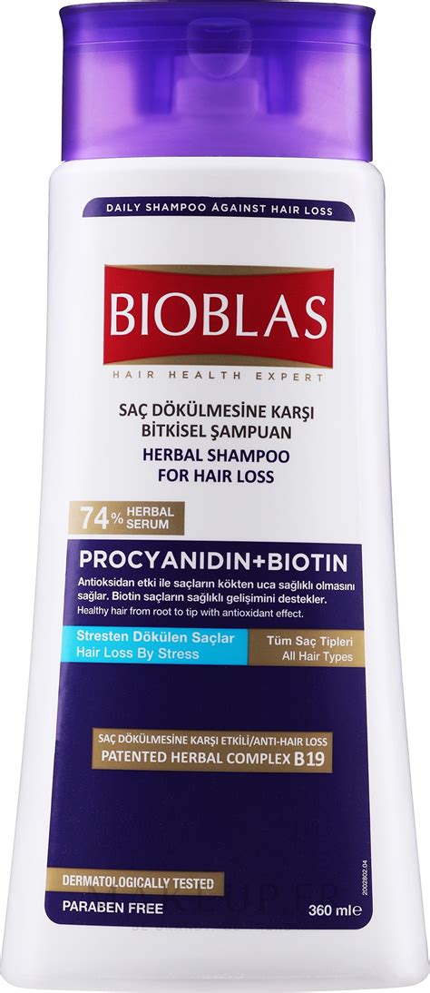 Bioblas Procyanidin Anti Stress Shampoo Shampooing à l extrait de