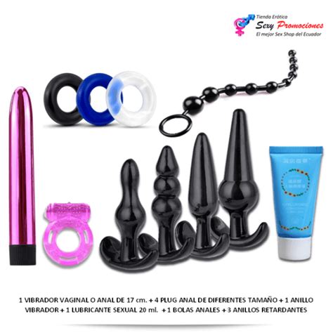 Kit Anal Vaginal Piezas Sexypromociones Tienda Sex Shop En Ecuador