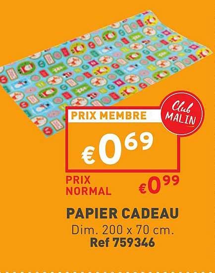 Promo Papier Cadeau Chez Trafic Icatalogue Fr