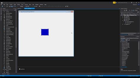 C Tutorial Move Picture Box In Windows Form With Keyboard And Timer