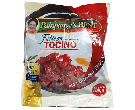 Pampangas Best Fatless Tocino 480g