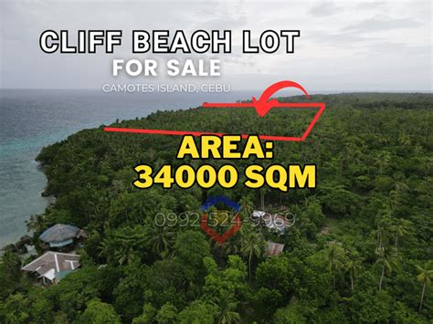 Beach Cliff Lot For Sale Near Santiago Beach Camotes Island Cebu