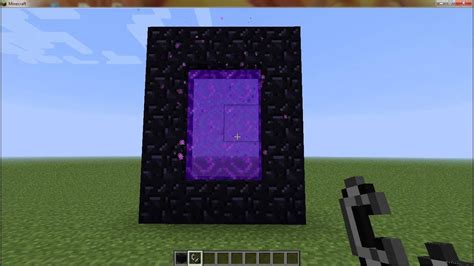 Como Hacer Portal Al Nether En Minecraft Pe 189 Muy Facil Nipau Xd