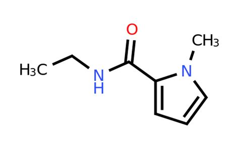 CAS 124725 22 0 N Ethyl 1 Methyl 1H Pyrrole 2 Carboxamide Synblock