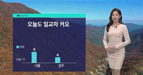 날씨 오늘도 큰 일교차중부 · 전북 내륙 매우 짙은 안개