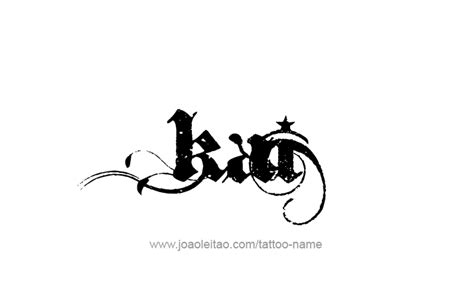 Kai Name Tattoo Designs