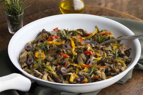 Receita De Caponata De Berinjela Deliciosa Vegana Prática