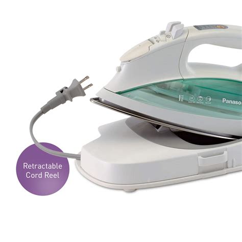 Panasonic Cordless Iron 1500w Steamdry Iron With Contoured Stainless