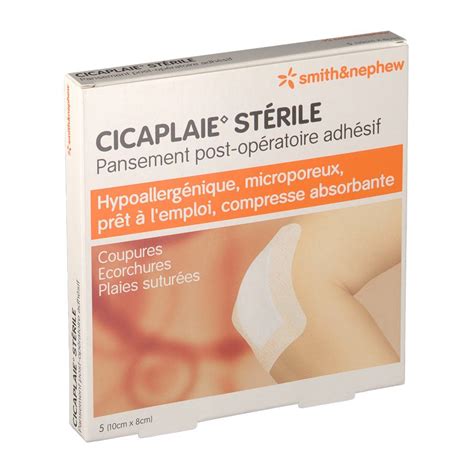 Cicaplaie St Rile Pansement Cm X Cm Pc S Redcare Pharmacie