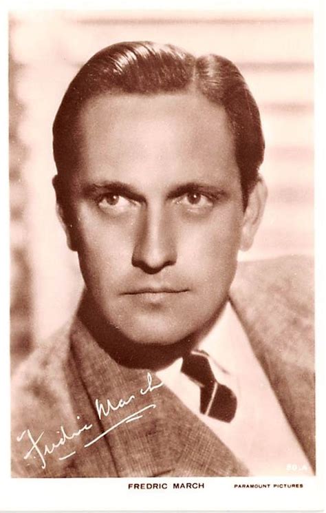 Fredric March Actor Actress Movie Star Postcard OldPostcards