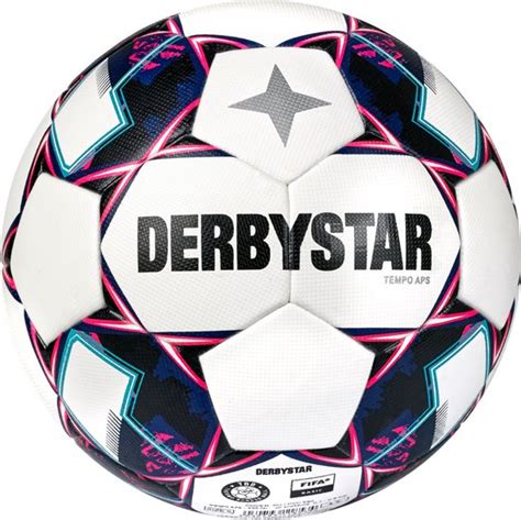 Derbystar Voetbal Tempo APS V22 Wedstrijdbal Bol