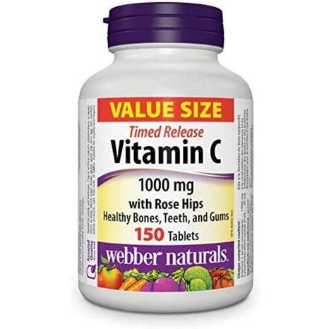 Webber Naturals Vitamin C Time Release Mg Tablets Lazada Ph