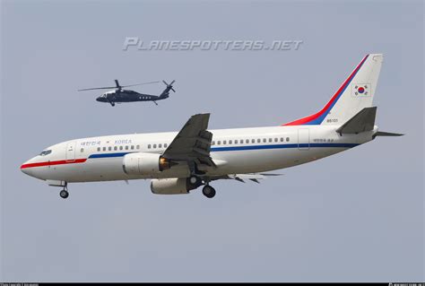 85101 Republic Of Korea Air Force ROKAF Boeing 737 3Z8 Photo By Kim