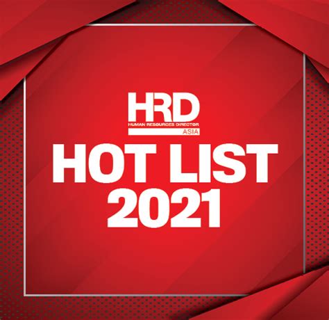 Hot List HRD Asia