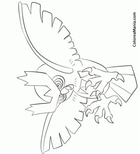 Colorear Noctowl Generation II Pokemon Pokemon Dibujo Para Colorear