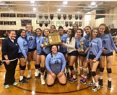 Girls Volleyball Mt St Dominic Takes Home First Prep Tournament