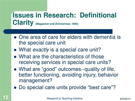 Ppt Dementia In Nursing Home Residents Findings And Issues In