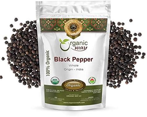 Amazon Frontier Co Op Organic Tellicherry Whole Black Peppercorns