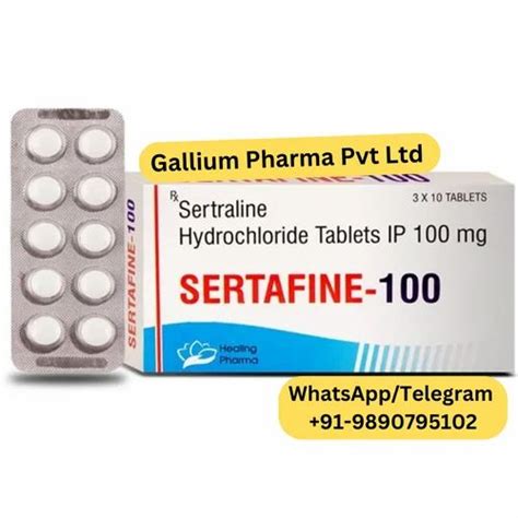 Mg Sertraline Hydrochloride Tablets Ip At Rs Stripe Sertraline