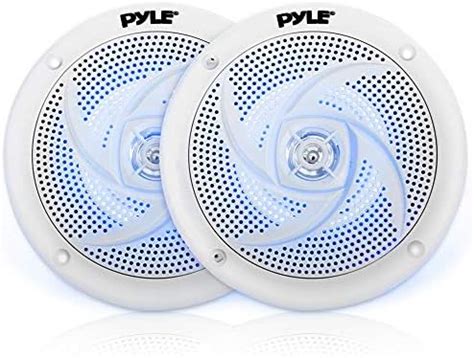 Pyle Marine Speakers Inch Way Waterproof And Weather Resistant