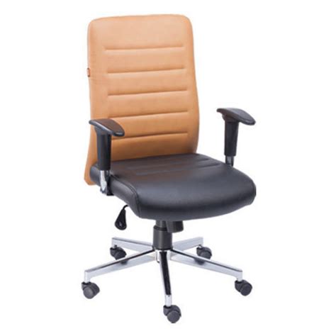 Executive Chair Genuine Leather Office Chairs Foldable No Rotatable