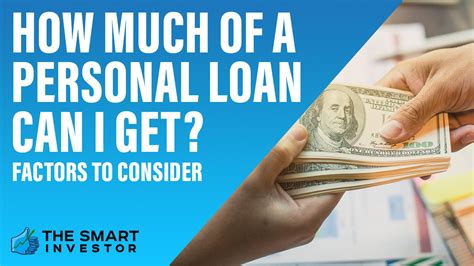 How Much Of A Personal Loan Can I Get