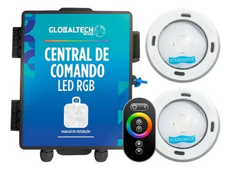 Luz Para Pileta Sodramar Kit 2 Leds RGB COB 5w 110V 220V MercadoLibre