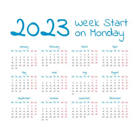 2023 Calendar Clipart - Printable Calendar 2023