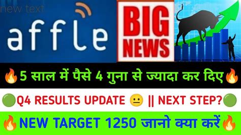 Affle India Share Latest News Affle India Share Target Price