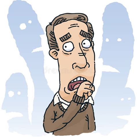 Cartoon Paranoid Stock Illustrations – 282 Cartoon Paranoid Stock ...