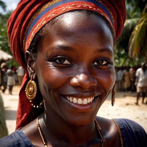 Premium Photo Haitian Woman From Haiti Typical National Citizen