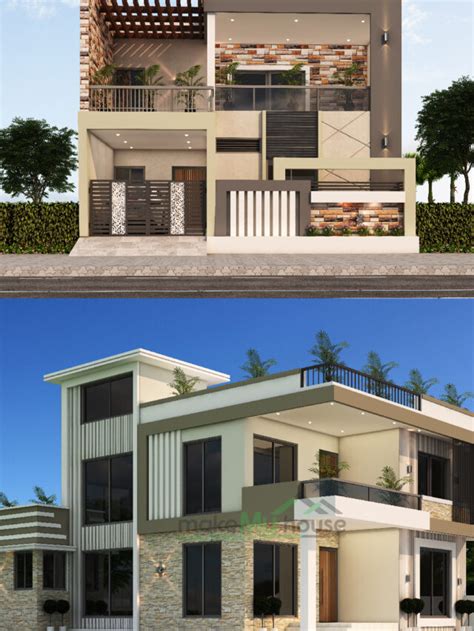 Stylish elevation exterior design for your dream home – make my house ...