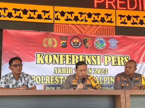 Tahun 2023 Tindak Pidana Di Pangkalpinang Menurun Exsekusinews Id