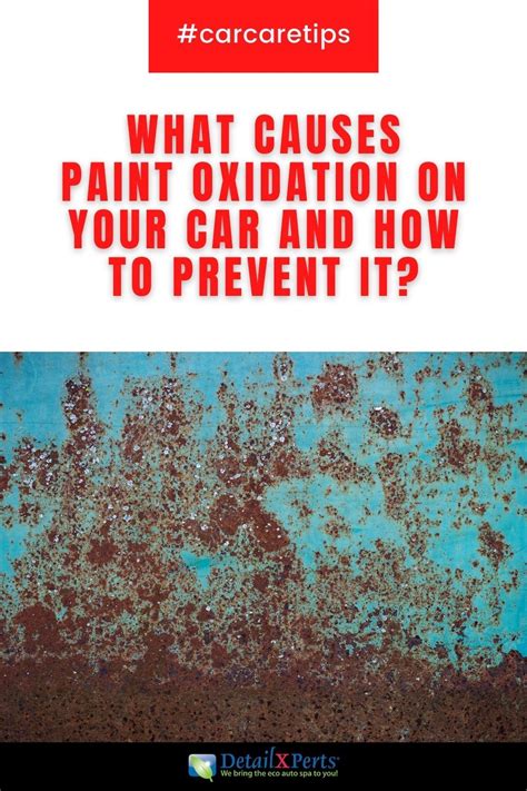 What Causes Paint Oxidation On Your Car And How To Prevent It Car