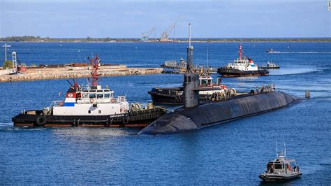 Uss Nevada Us Navy Ballistic Missile Submarine Makes Rare Appearance