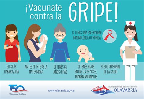 Vacunación antigripal gratis en hospitales y centros de salud del