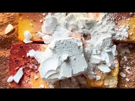 Powdery Dyed White Gymchalk W Reforms Crumble Compilation ASMR YouTube