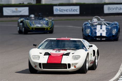 Ford Gt40 Chassis Gt40p1010 Driver Adrian Newey 2010 Goodwood