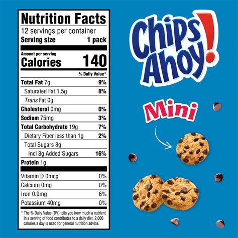 Chocolate Chip Ahoy Cookie Nutrition Facts | Besto Blog