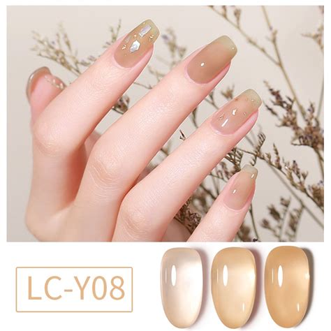 Lilycute Ml Milky Jelly White Gel Soak Off Nail Gel Polish Nail Art