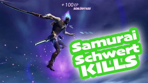 KILLS Mit Der Neuen Kinetischen Klinge Samurai Schwert In Fortnite